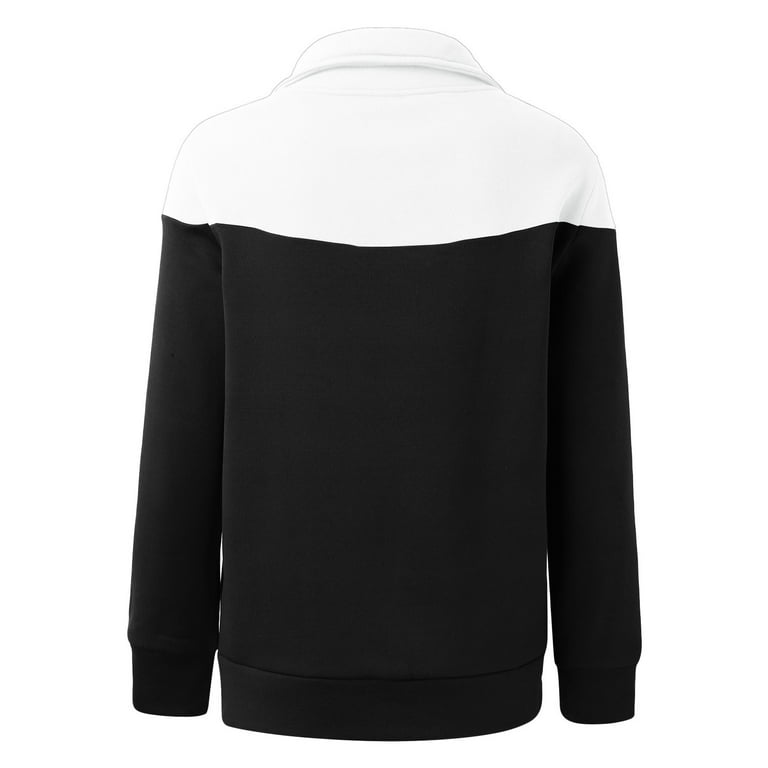 Casual Solid Contrast O Neck Tops Casual Solid Contrast O Neck Tops
