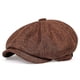 thumbnail image 2 of Sombrero informal para hombre, Boina fina retro Para primavera y verano, unisex, octogonal, Hip Hop, 2 of 5