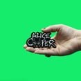 thumbnail image 2 of Alice Cooper Eyes Logo Patch Main Name Embroidered Iron On, 2 of 2