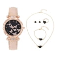 thumbnail image 3 of New Women'S Watch Fashion Personality Simple Watch Five-Pointed Star Digital Leather Belt, 3 of 9