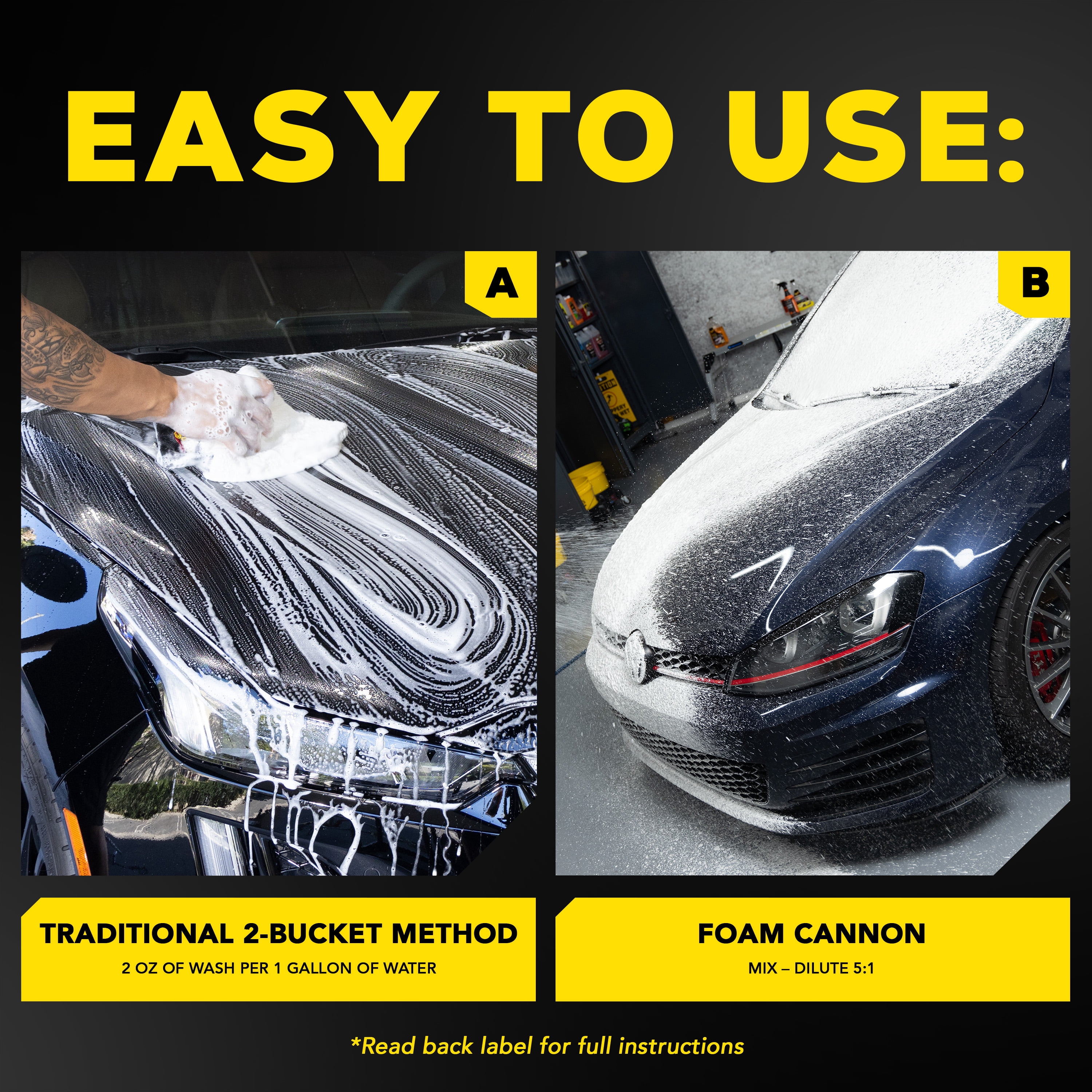 Meguiar's Gold Class Car Wash Shampoo & Conditioner, 48 fl oz