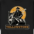 thumbnail image 3 of Yellowstone - Rip Rideing Horseback - Men's Crew Neck Fleece Pullover, 3 of 6