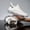 White, variant on Summer Flexible Shoes for Men, Breathable jogging sneakers with elastic sole, anti-slip wear resistant, suitable for daily training and outdoor casual wearing.