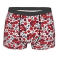 thumbnail image 5 of Uemuo Red Hawthorn Pattern Men's Boxer Briefs,Trunk Anti-Chafing,Comfortable, Durable, and Stylish Underwear-Medium, 5 of 9