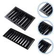 thumbnail image 2 of Support de Puce de Poker en Plastique Noir avec Matériaux Premium pour Rangement Robuste et Durable 2 Pcs, 2 of 9