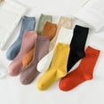 thumbnail image 4 of LckLvx Crew Socks for Women Colorful Casual Athletic Socks Soft Comfy Stretch Mid-Calf Socks, 4 of 4
