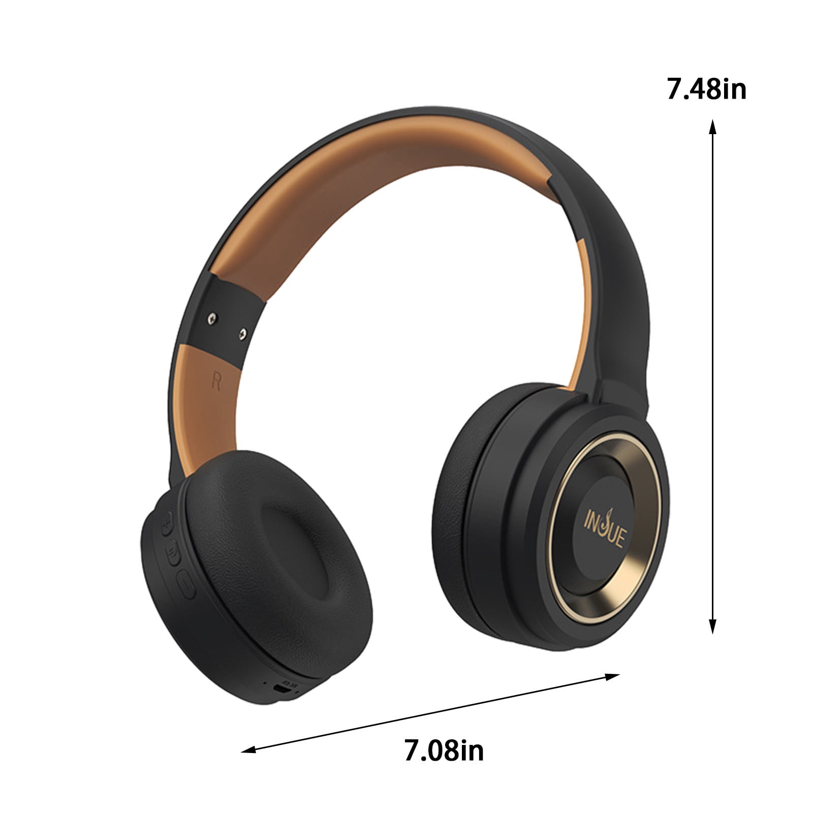 BOBOMTOI Earbuds for Phone Wireless Bluetooth Headset With Microphone HIFI Stereo Sound Wireless Headset For Laptop 12 Hrs Working