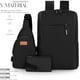 thumbnail image 5 of Mochila Shendy Vendy Backpack Impermeable Set De 3pzs Con Riñonera Y Puerto Usb, 5 of 6