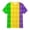 Multicolor, variant on Likimi Kids Toddler Girls Boys T Shirts Mardi Gras Cartoon Print Short Sleeve Crew Neck Summer Comfort Fashion Carnival Tops Multicolour Size 2-3 Years