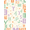 Orange, Pattern 11, variant on ODIKA 4'x6' Machine Washable Non-Slip Area Rug, Rustic Brown High Traffic Rug, Brown, 1067213