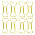 thumbnail image 1 of Carnet Trombones, 100pcs Coloré Chien Os Bureau Trombones Fil Marque-Page Haut de Gamme Performance, 1 of 14