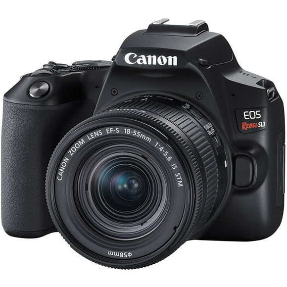 Canon EOS Rebel SL3 DSLR Camera with 18-55mm Lens (Black) - Intl Model