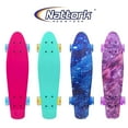 thumbnail image 2 of Nattork Planches à Roulettes 22 Pouces Mini Cruiser Planche à Roulettes Violette Complète Rétro Planches à Roulettes avec Roues en PU Lumineuses Colorées pour Enfants Filles Garçons Débutants, 2 of 6