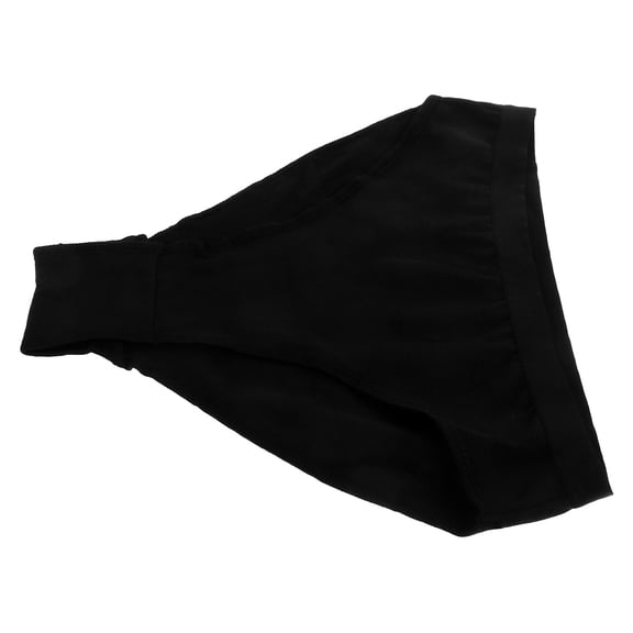 UPOUART Black Seamless Cotton Ballet Underwear with Breathable Fabric for Dance Performance