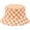 Orange, variant on CoCopeaunts Sun Hat for Women Men Wide Brim Hat Fashion Checker Fishing Hats UV Protection Cotton Cap Beach Hat