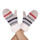 thumbnail image 5 of Guantes de Punto de Invierno para Mujer Guantes de Punto con Forro Polar Guantes de Invierno engrosados ​​con Dedos Completos para Mujer Guantes de Punto Guantes de Punto con diseño a Rayas, 5 of 5
