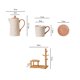 thumbnail image 2 of Taza de agua de cerámica, juego de agua, caja de regalo, taza de té, juego de té for sala de estar, hervidor frío, juego de té de flores, juego de café for el hogar, 2 of 5