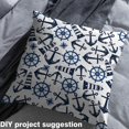 thumbnail image 2 of Homewish Ship Anchor Fabric by the Yard 3 Yard,Navigation Adventure Sewing Fabric,Ocean Lighthouse Rudder Room Decor Fabric by the Yard For Boys Kids,Ultra Soft Home Decor, 2 of 6