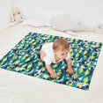 thumbnail image 2 of Blue Dinosaurs Camouflage Pattern Blanket,Comfortable Soft Lamb Wool Throw Blanket,All Season,Warm Lightweight Blankets for Sofa Bed Couch Living Room Chair,30"x40", 2 of 4