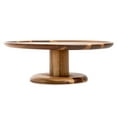 thumbnail image 3 of Better Homes & Gardens Acacia Wood Round Cake Stand, 3 of 9