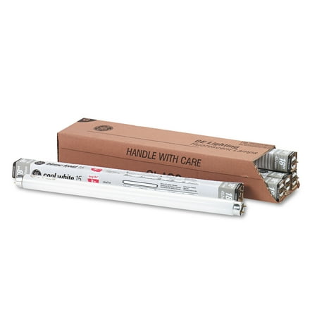 GE 18u0022 Fluorescent Tubes, 15 Watts, 6/Pack
