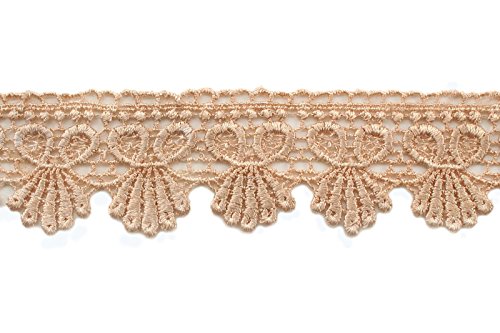 champagne lace ribbon