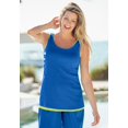 thumbnail image 4 of Woman Within Plus Size Rib Knit Tank, 4 of 6