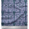 thumbnail image 1 of Soimoi Polyester Crepe Fabric Dot & Artistic Butterfly Fabric Prints by Yard 42 Inch Wide, 1 of 3