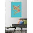 thumbnail image 2 of Jim Baldwin - Lily Shark Wall Poster with Magnetic Frame, 22.375" x 34", 2 of 5