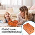 thumbnail image 4 of A Useless Box with Surprises Wooden Useless Box Fully Assembled Toy for Adults and Children Light Wood Color, 4 of 6