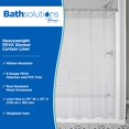 thumbnail image 2 of Cortina de ducha Kenney KN61455, 180 x 183 cm, impermeable, 2 of 7