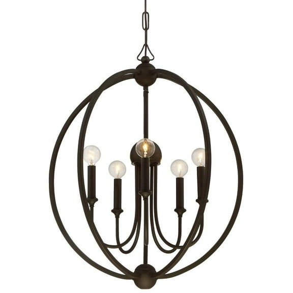 Crystorama Lighting - Five Light Chandelier - Sylvan - Five Light Chandelier -