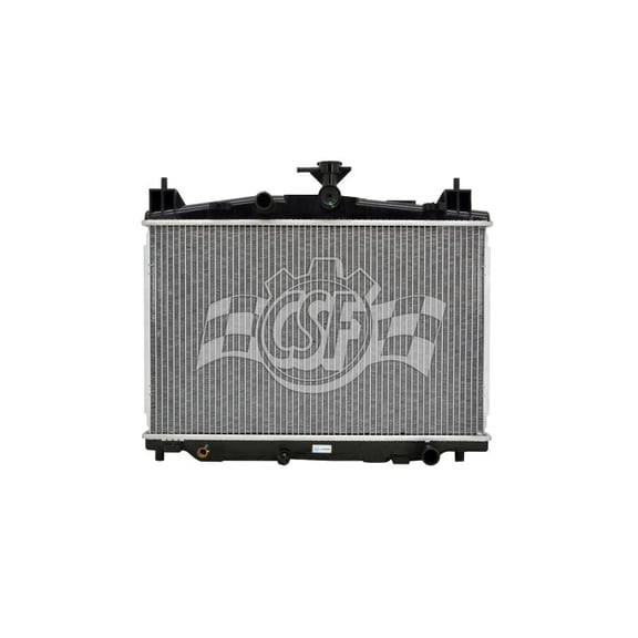 CSF 3513 1 Row Plastic Tank Aluminum Core Radiator