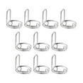 thumbnail image 1 of Juego de 10 anillos para uñas Halal Yuyangstore plata, 1 of 8