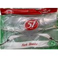thumbnail image 6 of Heavy Duty Cutlery Disposable Plastic Forks, Clear, 153 Count 3 Packs, 6 of 6
