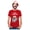 Red, variant on Mens Merry Quarantine 2020 Santa Claus Face Mask Ugly Christmas Graphic T Shirt