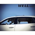 thumbnail image 3 of WellVisors Side Window Wind Deflector Visors - Acura MDX 14-up 2014 2015 2016 with Chrome Trim, 3 of 4