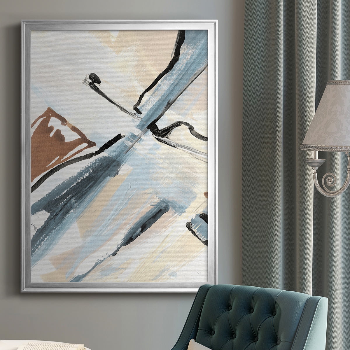 Dancing Wind Revisit I Premium Classic Framed Print - Ready to Hang