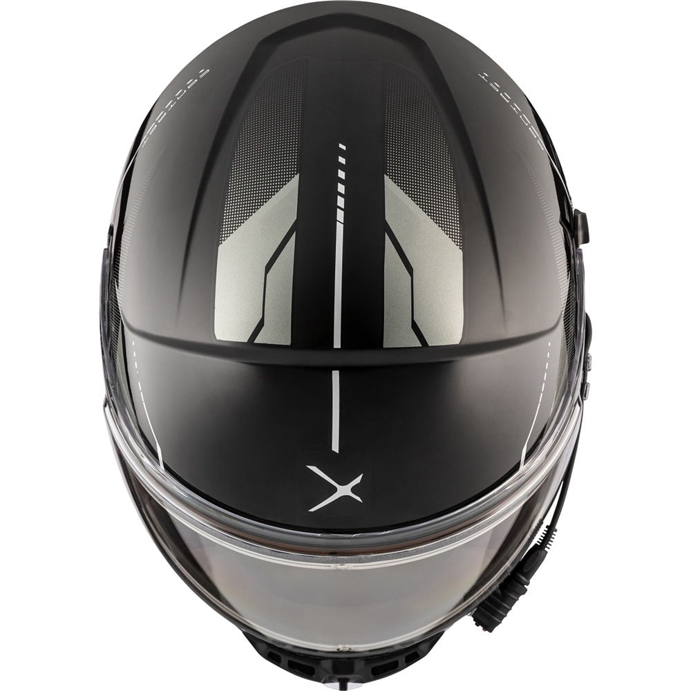CKX Contact Full Face Snowmobile Helmet Artik Gloss Grey 515363