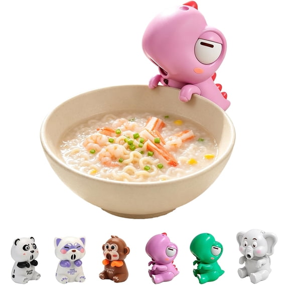 Soup Blower Food Cooling Fan, Clip-On Mini Food Fan for Cup & Bowl, Cute Elephant Cooler for Coffee & Noodles