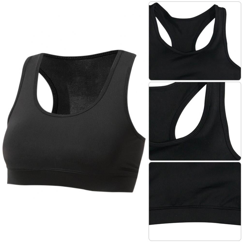 Racerback Sports Bras for Women - Padded Seamless High Impact Support for Yoga  Gym Workout Fitness 