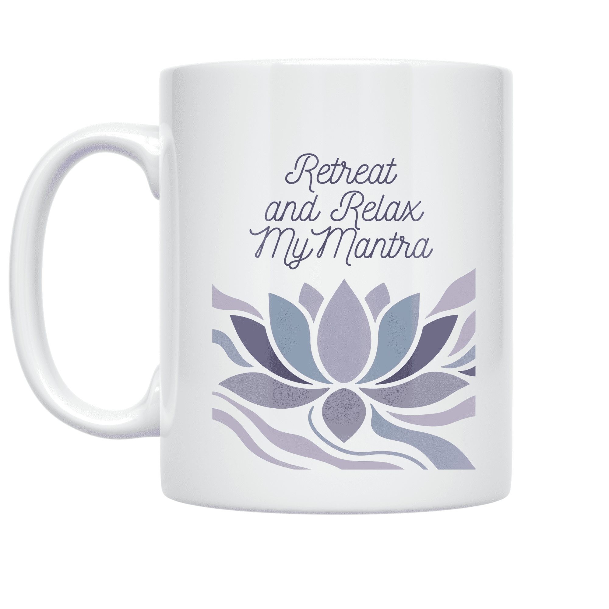 Mindful Wellness Design - Mindfulness Enthusiast - 11 oz Ceramic Coffee Mug