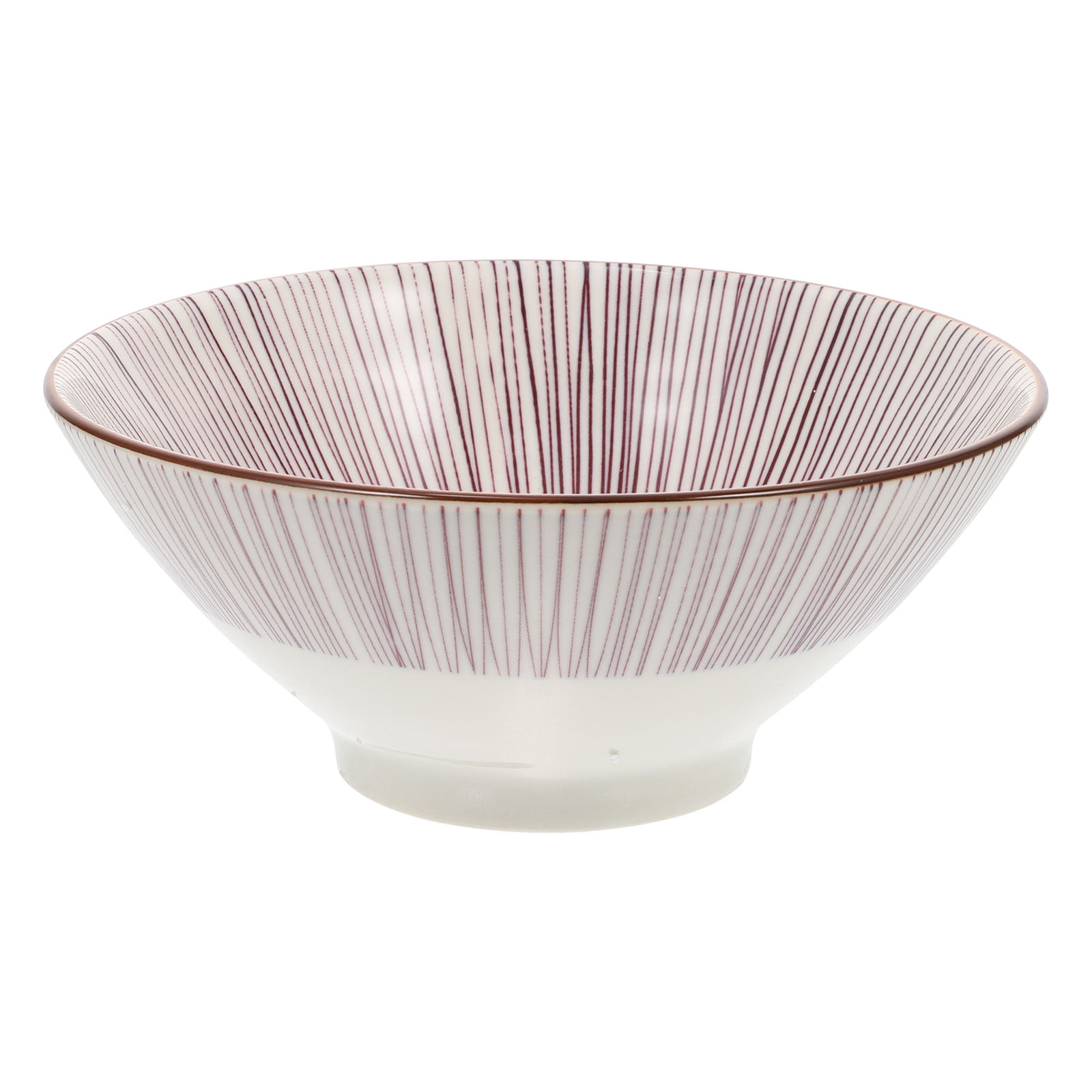 Homemaxs Ceramic Noodle Bowl Japanese Style Ramen Bowl Creative Noodle Bowl Food Serving Bowl