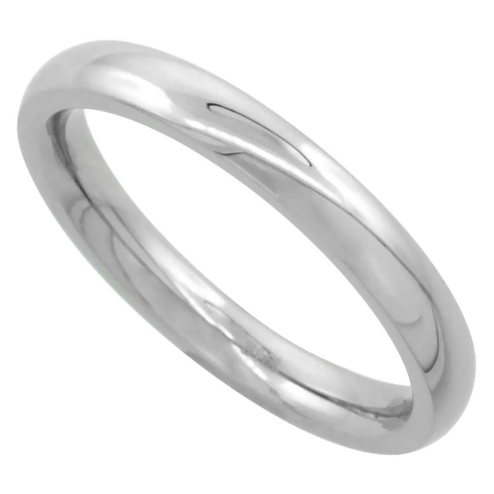 wedding band on thumb