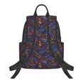 thumbnail image 2 of Naloa Colorful Shells Print Lightweight DayBackpack Suitable for school, work, shopping, travel, etc., 2 of 5