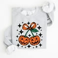 thumbnail image 2 of Coquette Pumpkin Cherry Sweatshirt – Cute Fall Halloween Pullover with Girly Aesthetic, Funny Autumn Graphic for Women and Men, 2 of 7