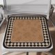 thumbnail image 4 of Funda de almohada estilo francés, cojín para silla, cachemira sintética lavada, peluches de invierno, cojín antideslizante para silla de comedor, cojín clásico., 4 of 6
