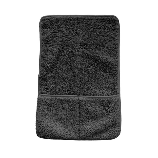 Lambskin Sofa Armrest Cover Recliner Armrest Cover With Storage Bag Non-slipes Plushs Sofa Cover Washable Furniture Protector Suitable For Recliners And Sofas