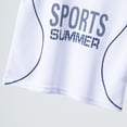 thumbnail image 6 of Emy Dola Multi-Colors Toddler Boys Outfits Short Sleeve Suit Summer Sports Suit Girls Basketball T Shirt + Shorts Football Suit Sets Outfits,2-Piece,, 6 of 8
