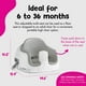 thumbnail image 3 of Bumbo Asiento elevador múltiple 3 en 1 para bebé con bandeja de alimentación, 6-36 meses, gris frío, 3 of 5